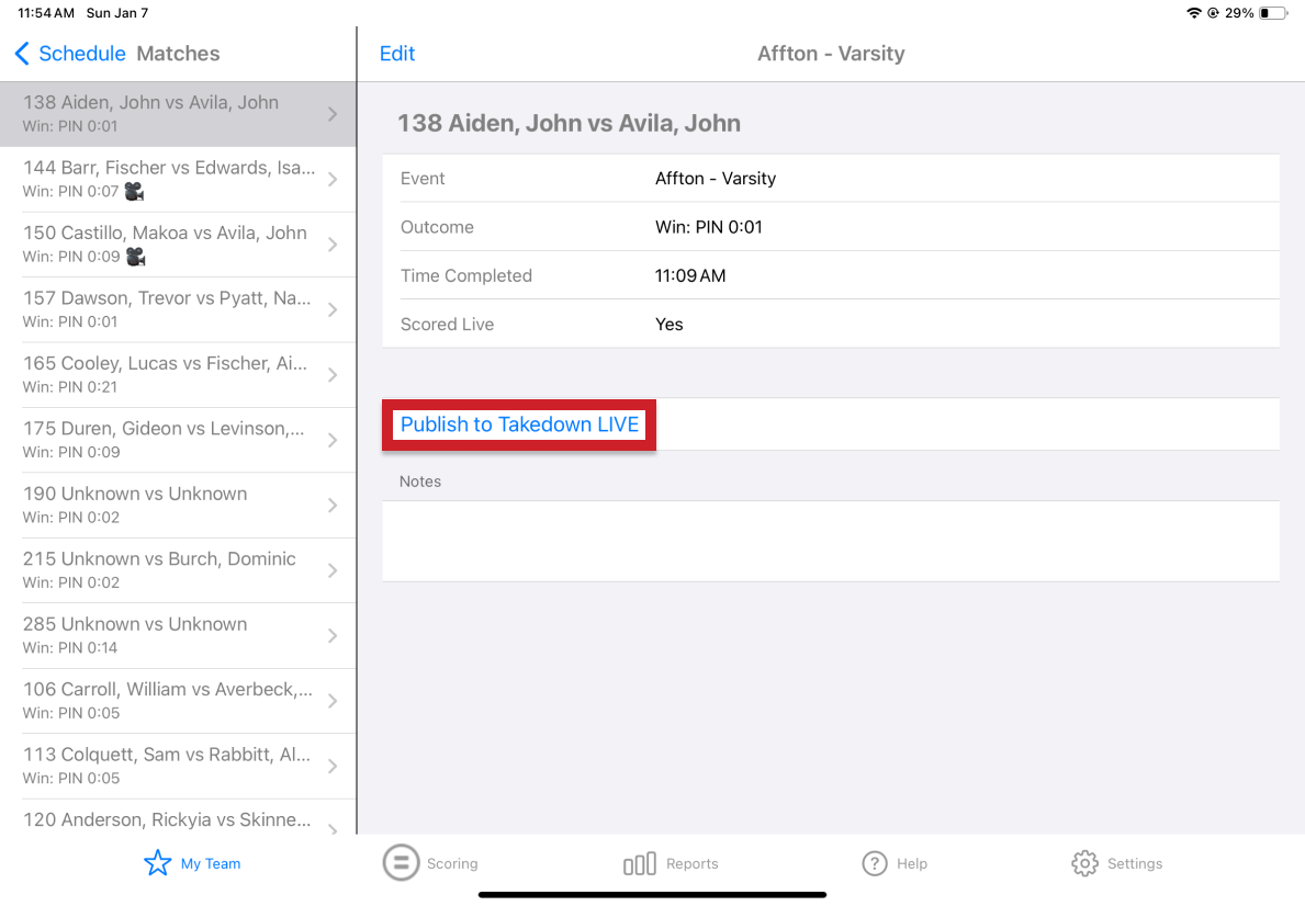 Publish one Match to Takedown LIVE.png